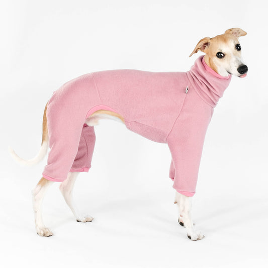 Whippet Fleece Overall Mulberry