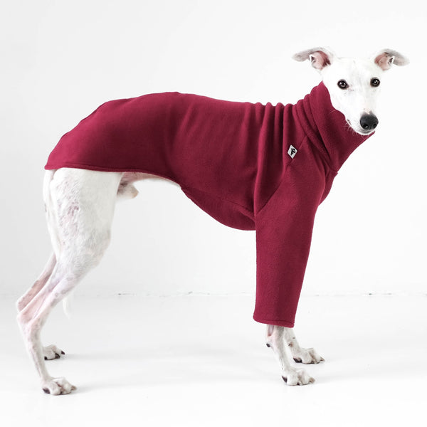 whippet fleece pullover