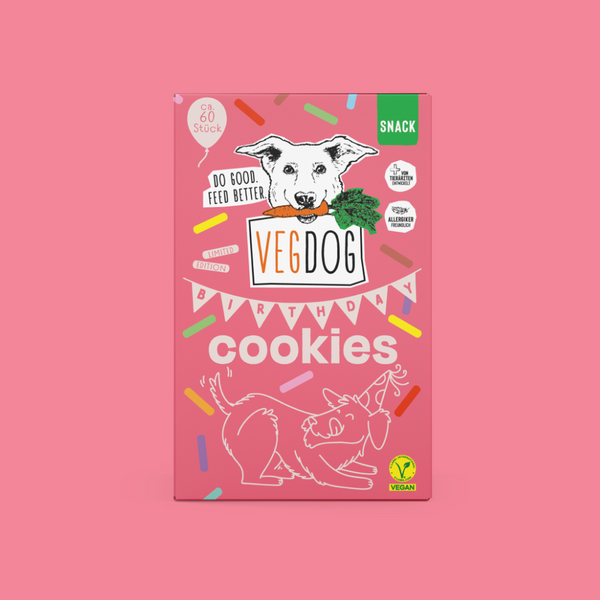 VEGDOG Birthday Cookies