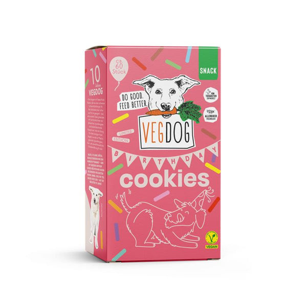 VEGDOG Birthday Cookies