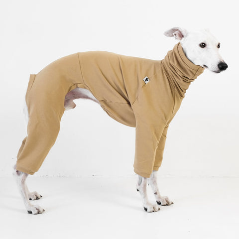 COTTON OVERALL für Whippet in Camel