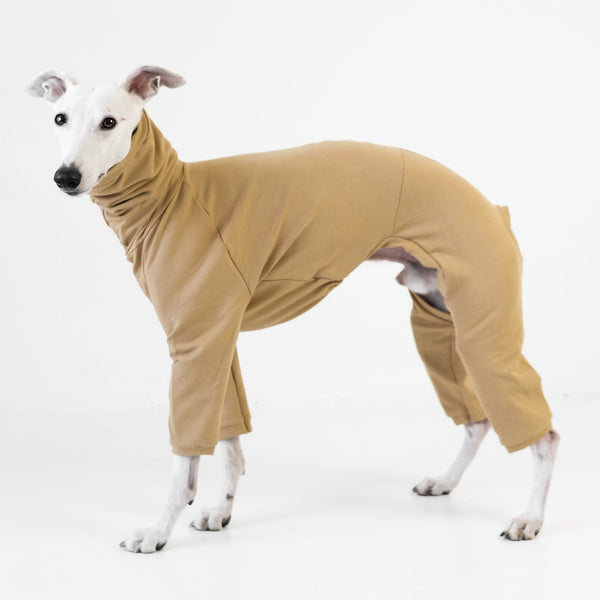 COTTON OVERALL für Whippet in Camel
