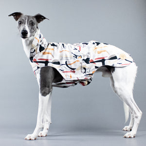 City Breeze dog raincoat™ WHIPPET Regenmantel Savannah